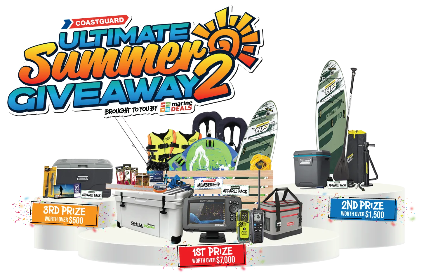 Coastguard Ultimate Summer Giveaway 2 Prizes